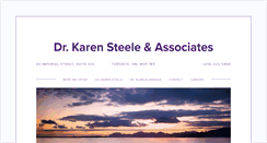 Desktop Screenshot of drkarensteele.com